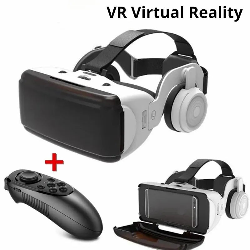 3D Virtual Reality Gaming Glasses Headset tor IOS & Android