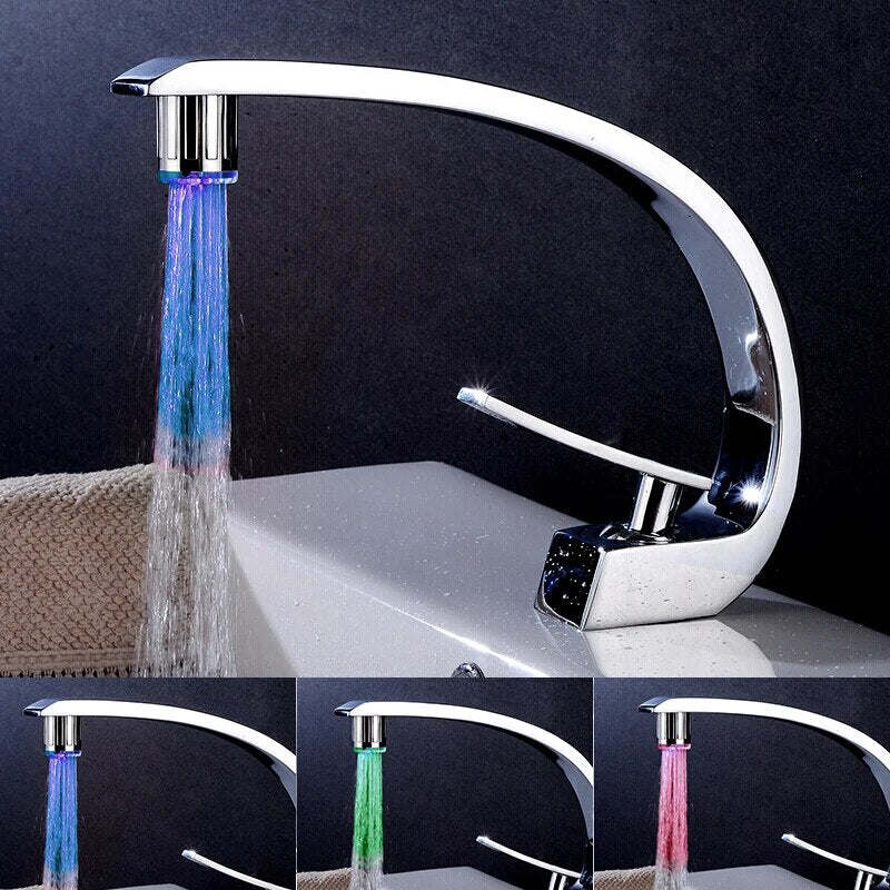 Temperature Sensitive LED Water Tap Nozzle
