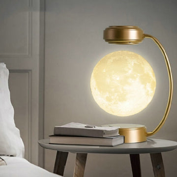 Rotating Magnetic Moon Lamp
