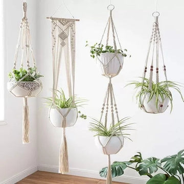 Decorative Hanging Basket Holder
